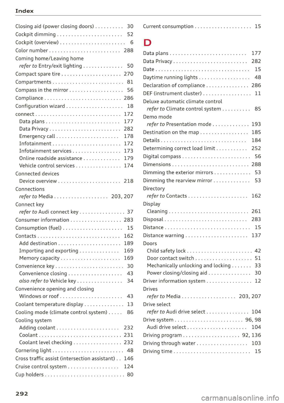 AUDI A6 2019  Owners Manual 