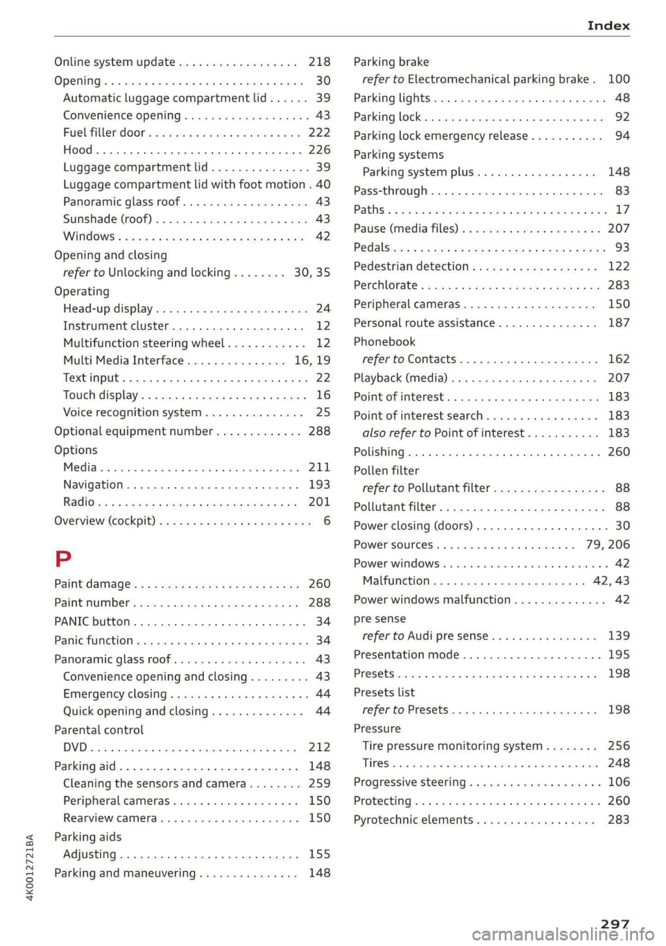 AUDI A6 2019  Owners Manual 