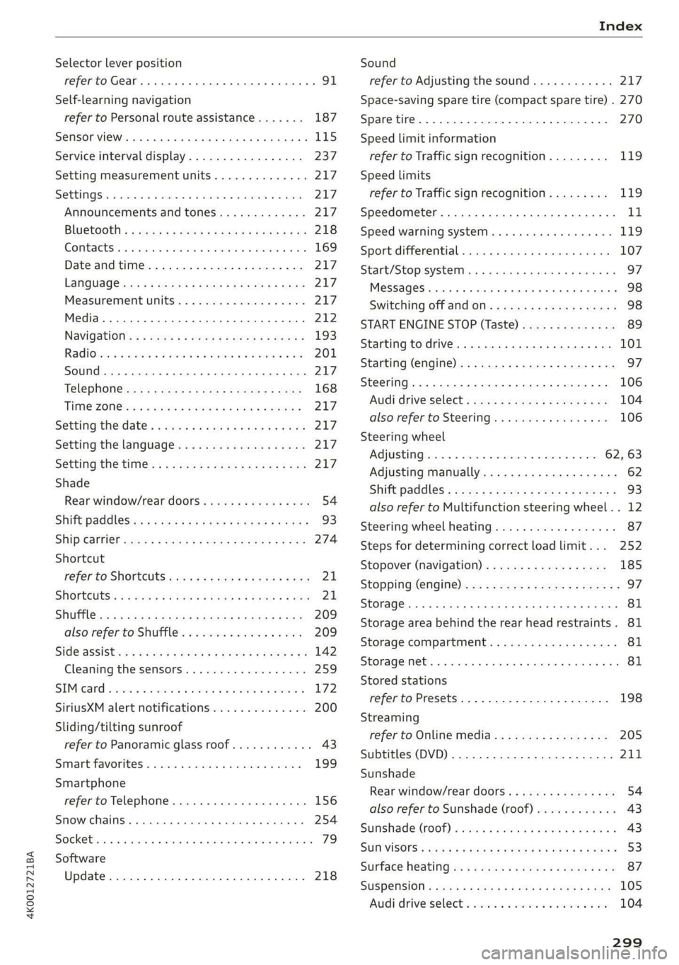 AUDI A6 2019  Owners Manual 
