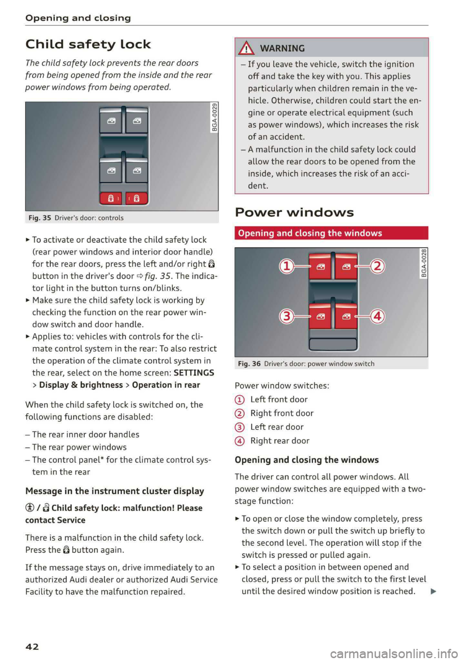 AUDI A6 2019  Owners Manual 
