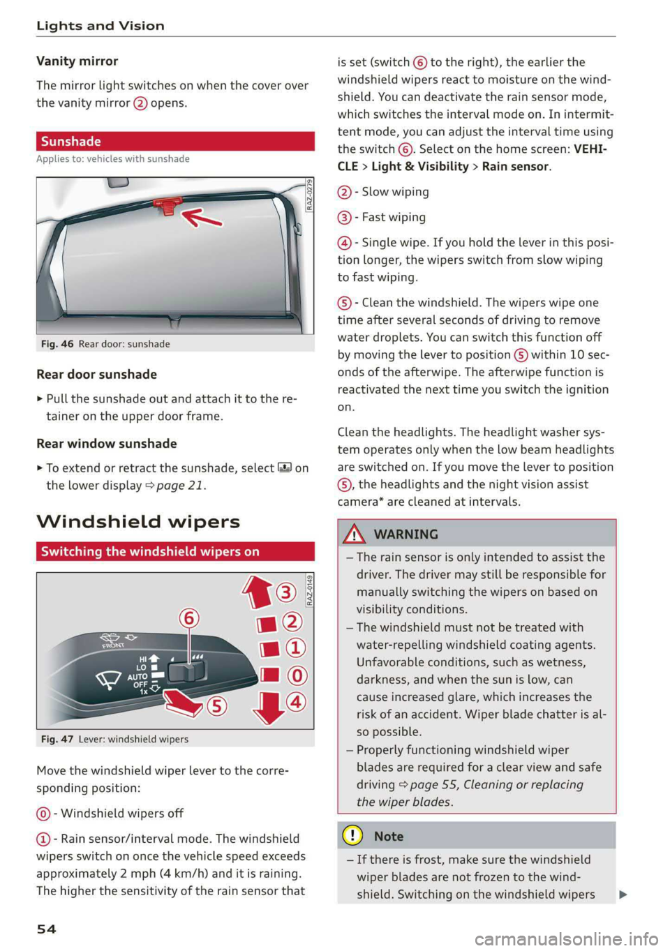AUDI A6 2019  Owners Manual 