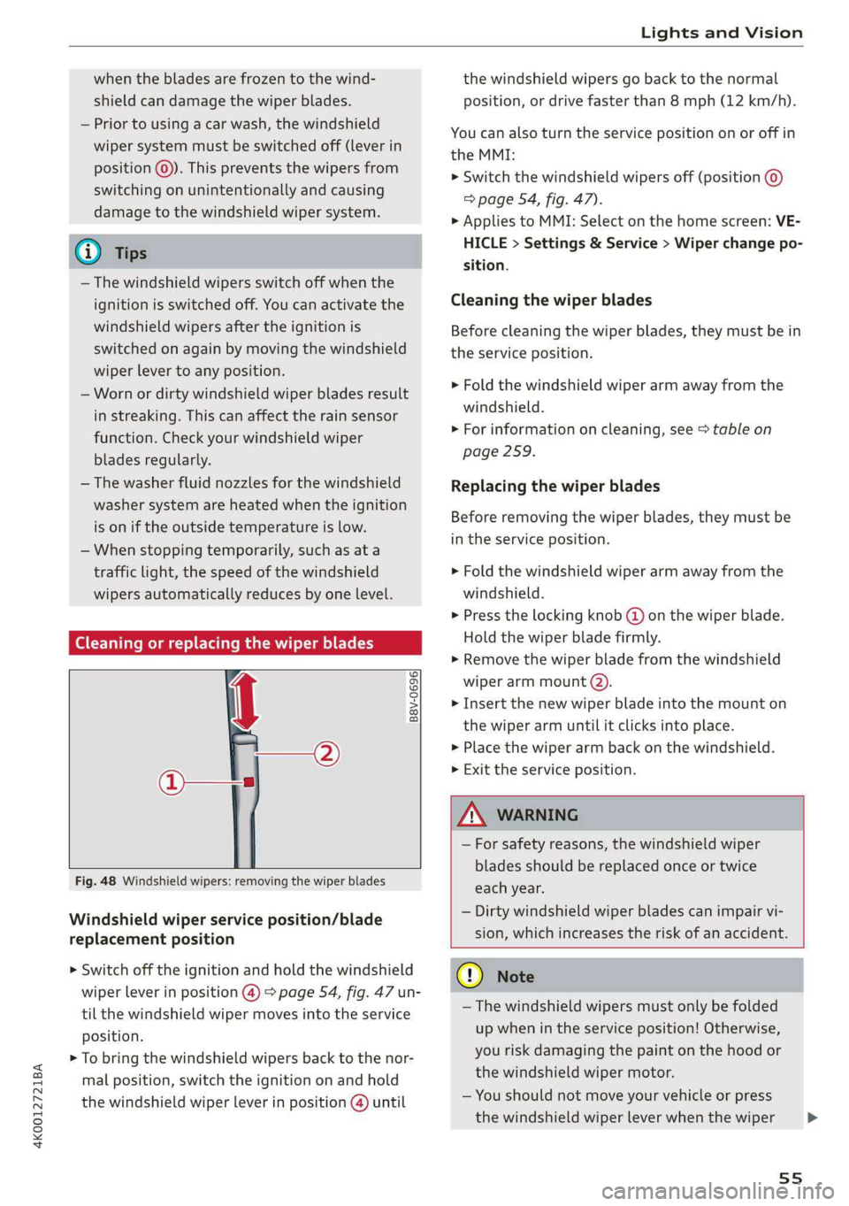 AUDI A6 2019  Owners Manual 