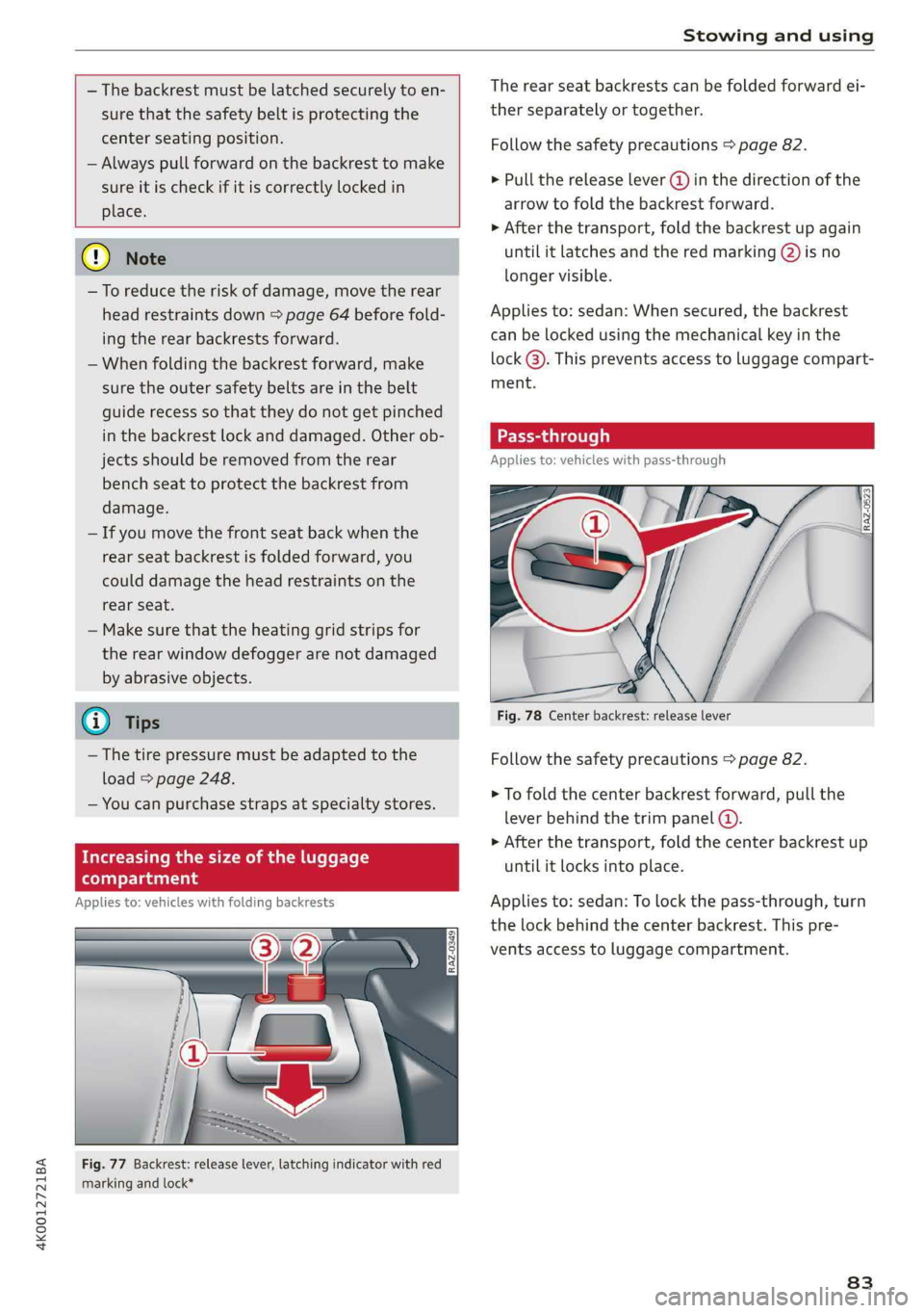 AUDI A6 2019  Owners Manual 