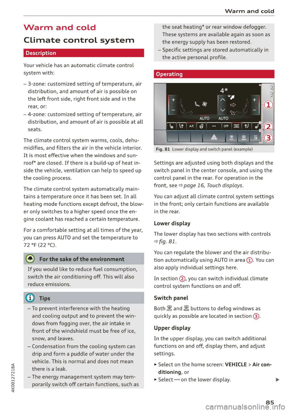 AUDI A6 2019  Owners Manual 