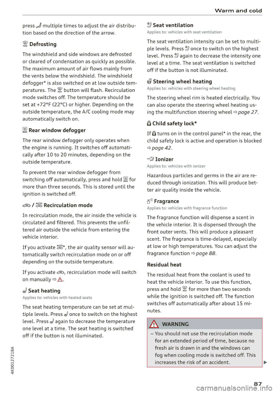 AUDI A6 2019  Owners Manual 