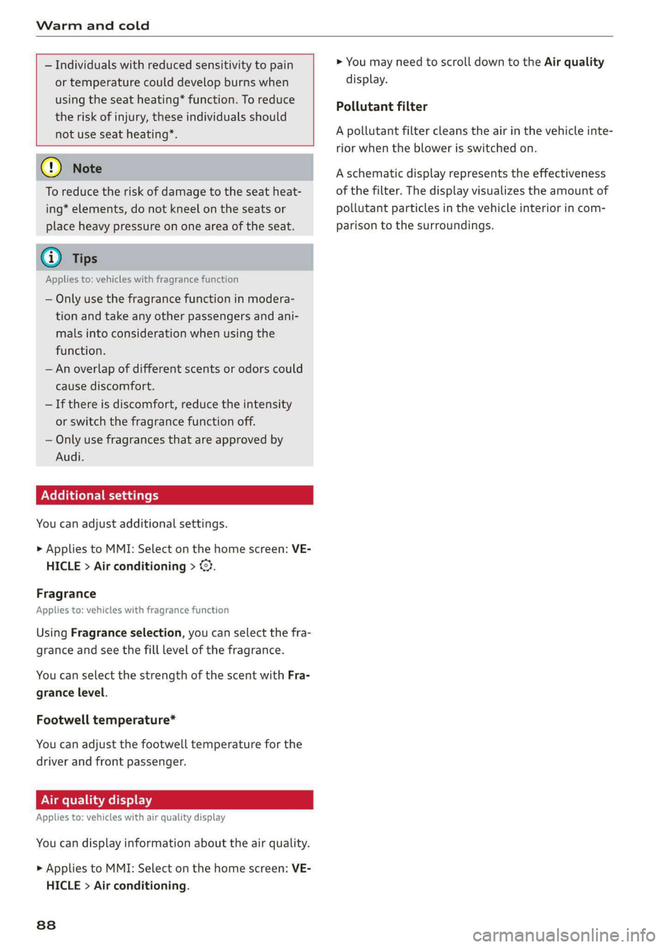 AUDI A6 2019  Owners Manual 