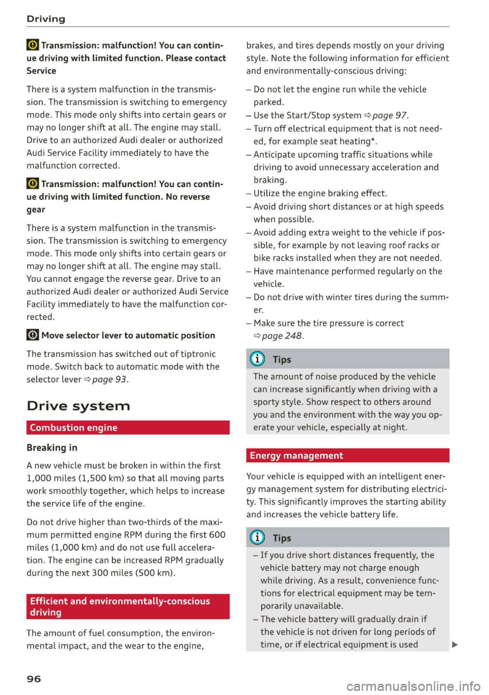 AUDI A6 2019  Owners Manual 