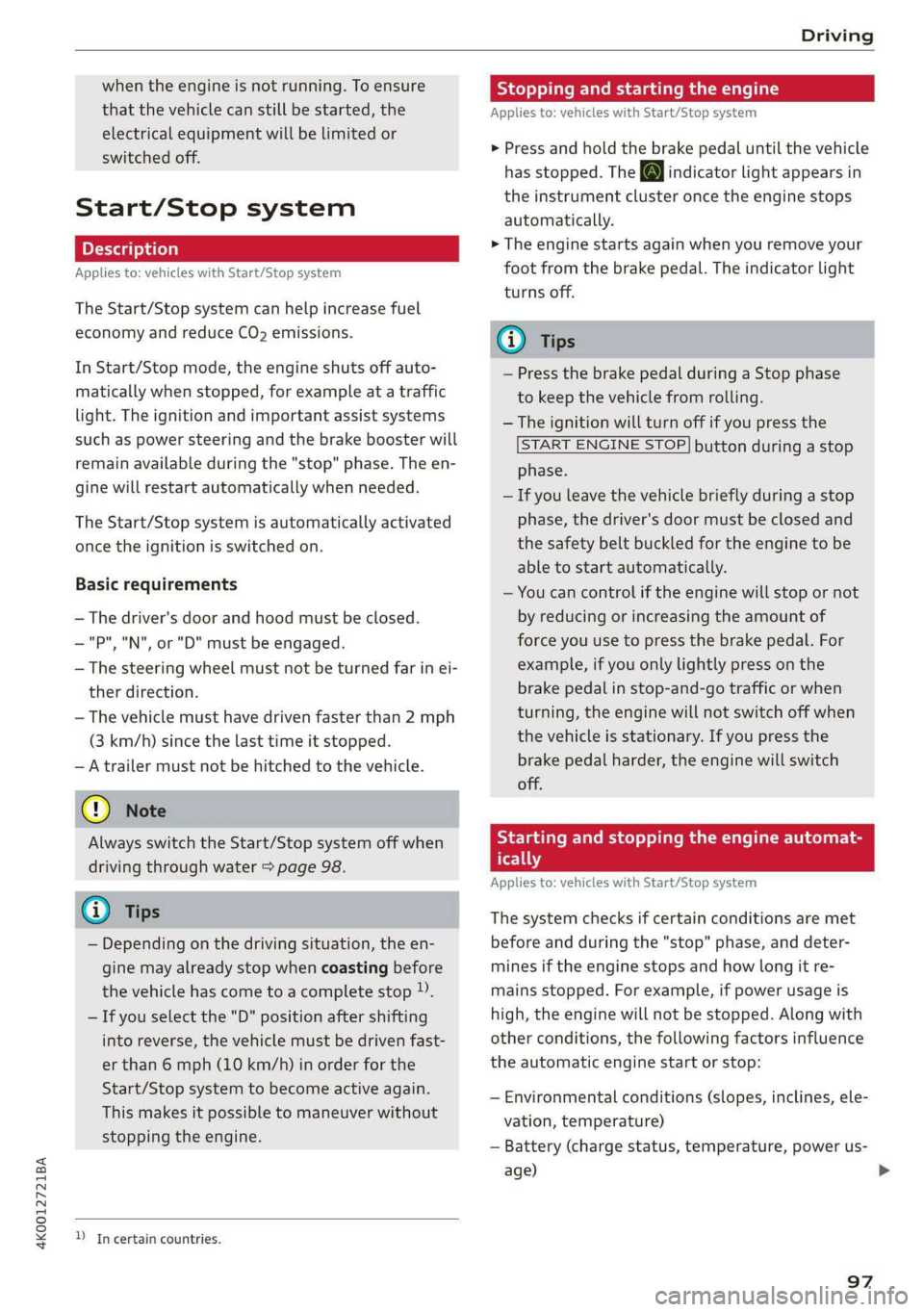 AUDI A6 2019  Owners Manual 