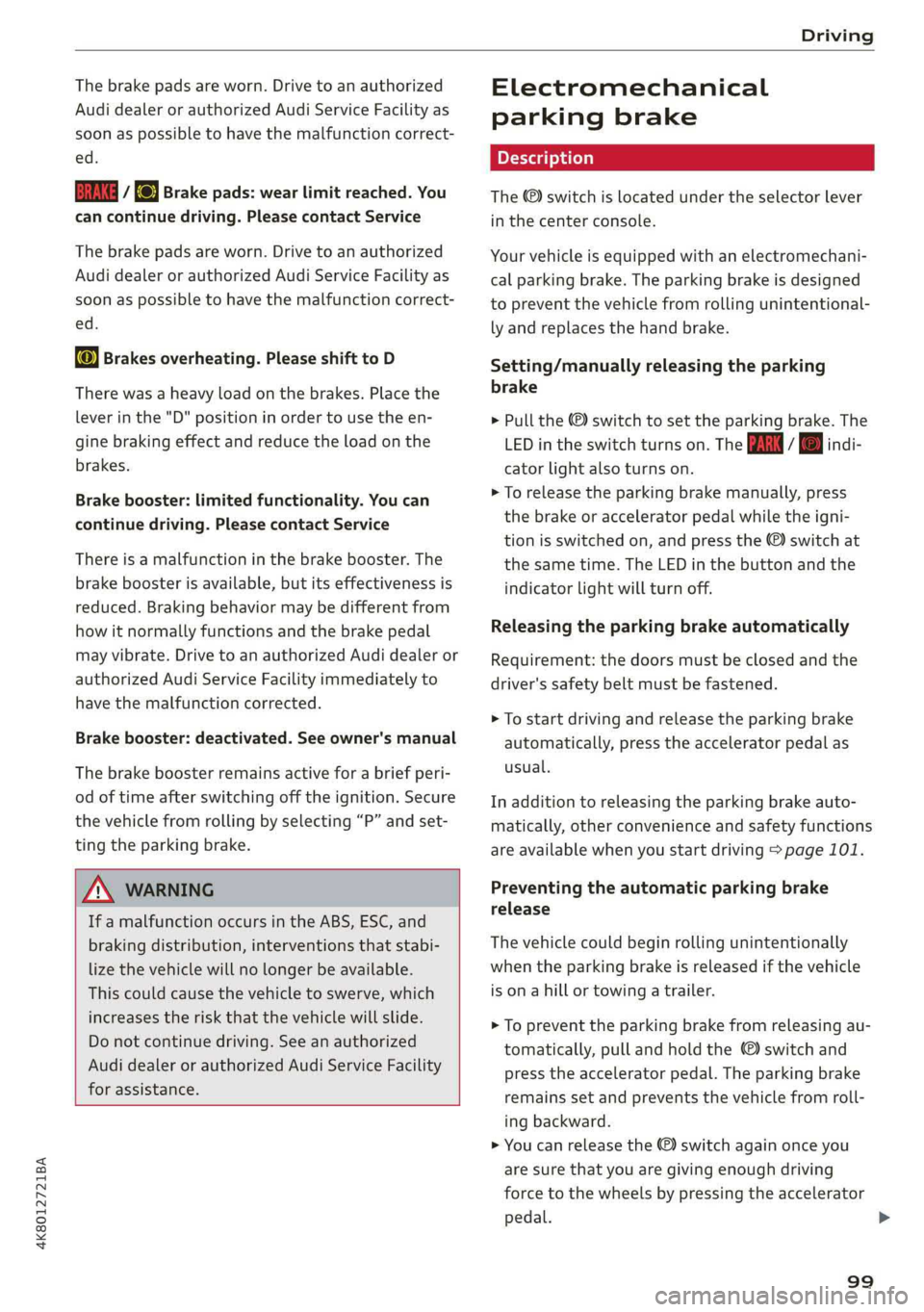 AUDI A7 2019  Owners Manual 