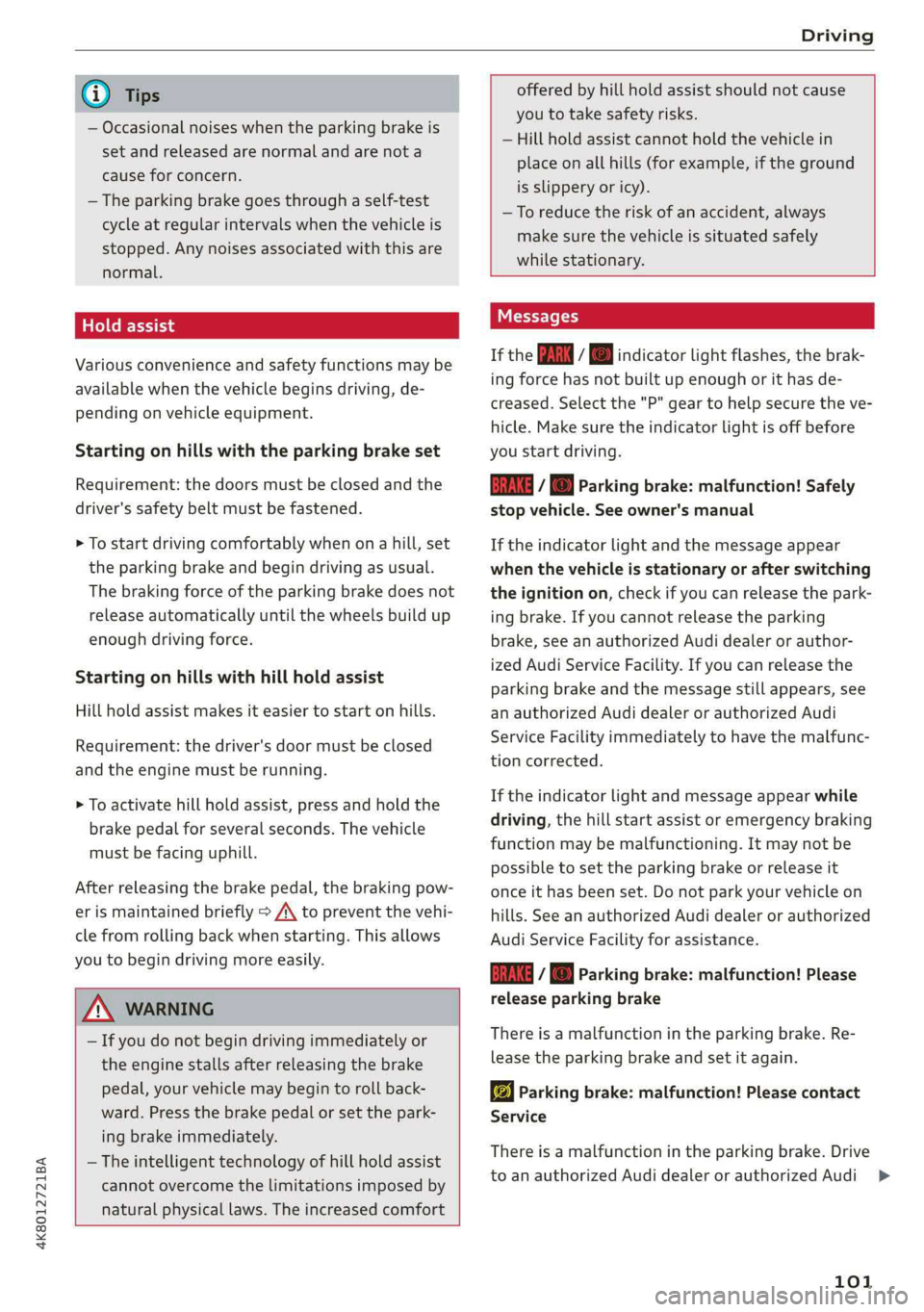 AUDI A7 2019  Owners Manual 