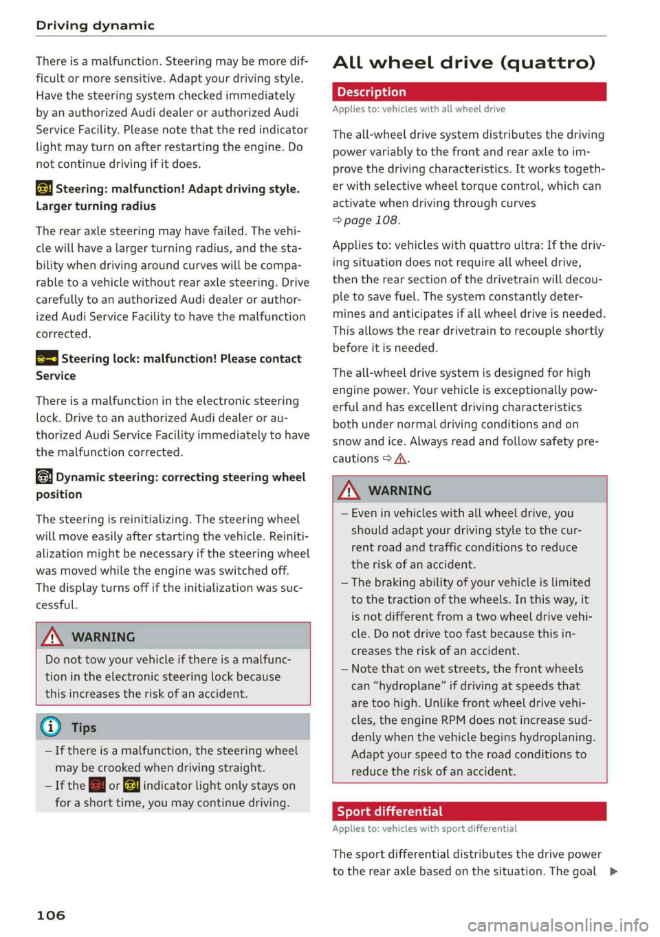 AUDI A7 2019  Owners Manual 