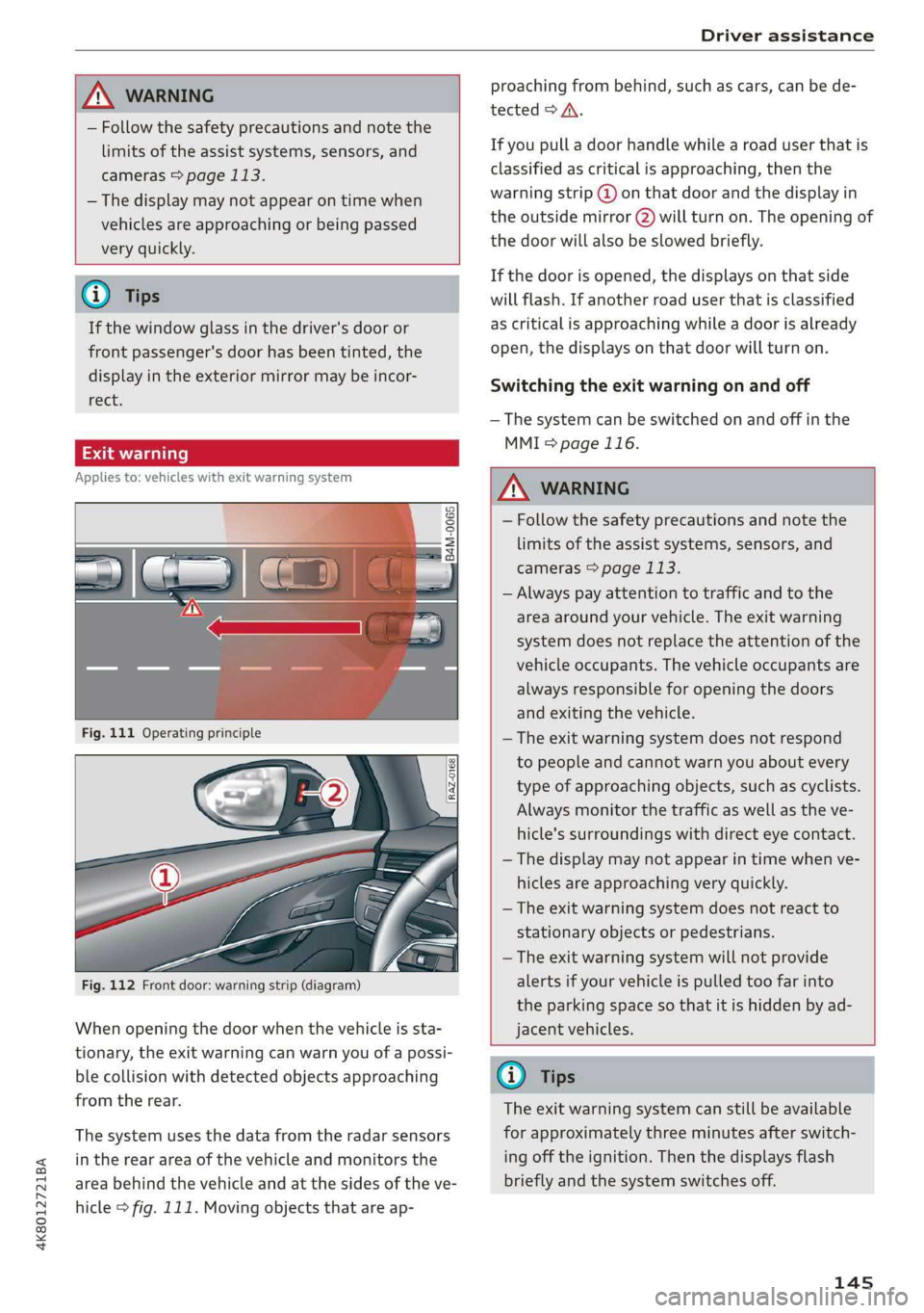 AUDI A7 2019  Owners Manual 