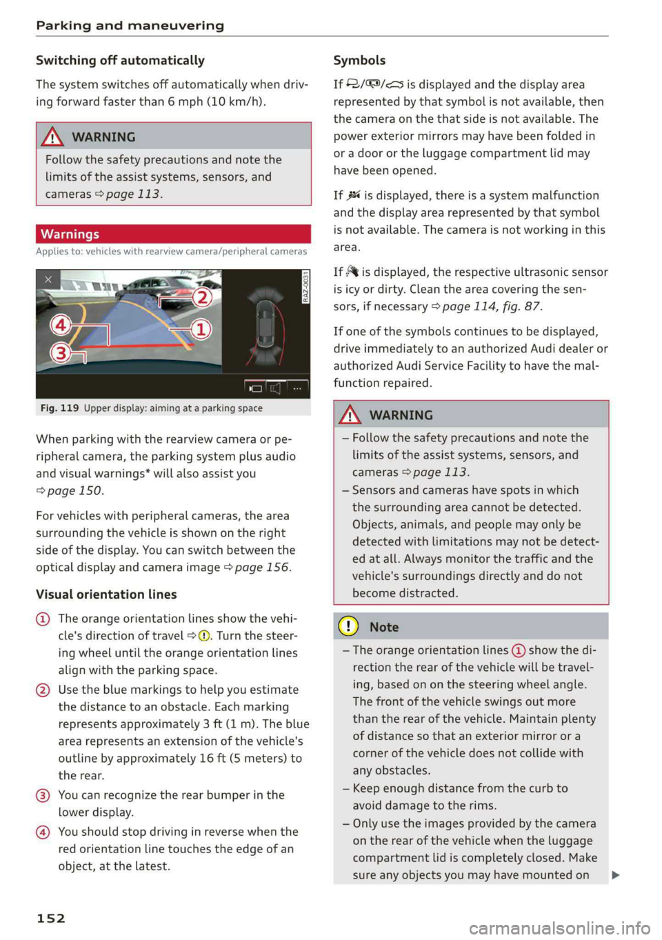 AUDI A7 2019  Owners Manual 