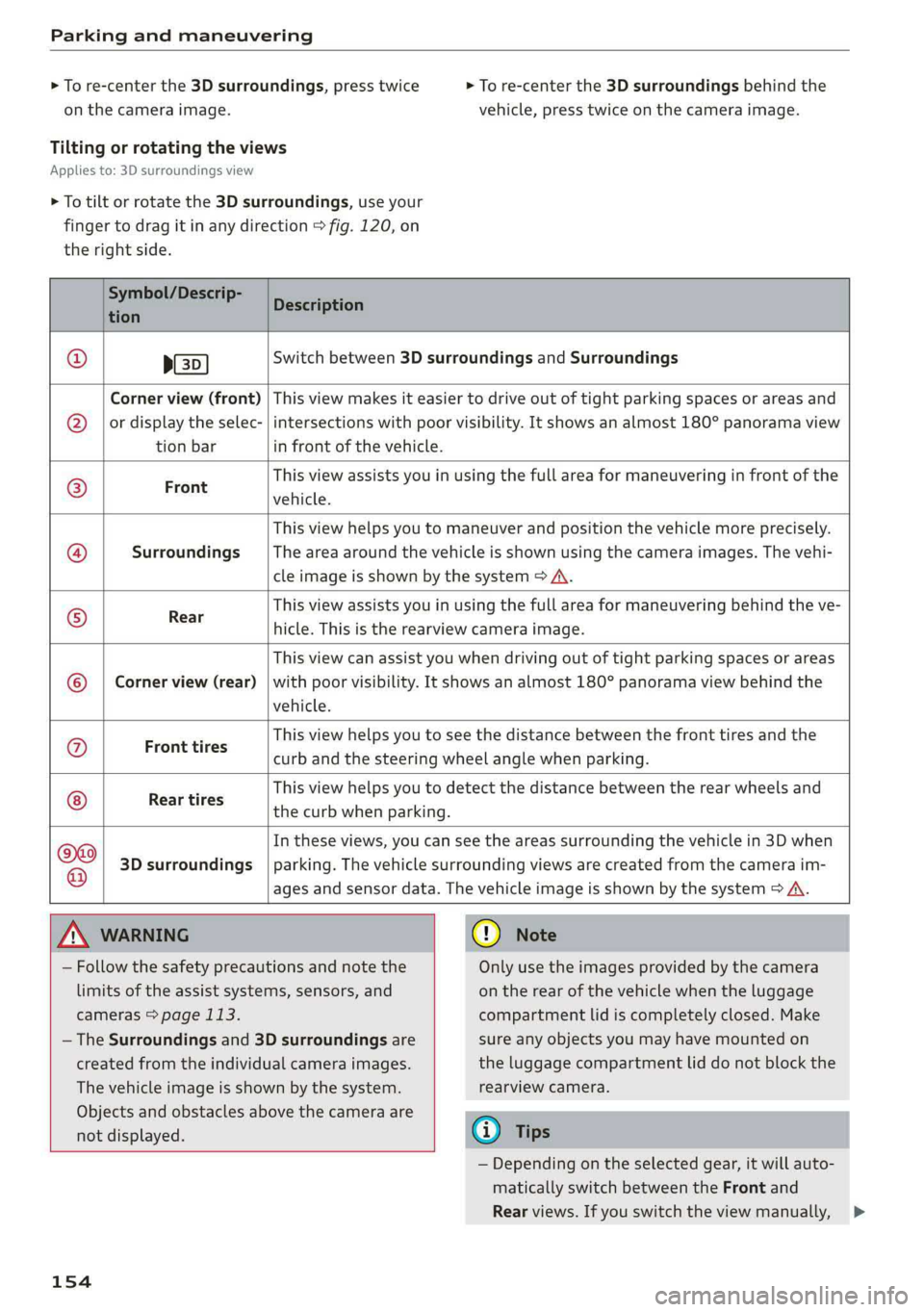 AUDI A7 2019  Owners Manual 