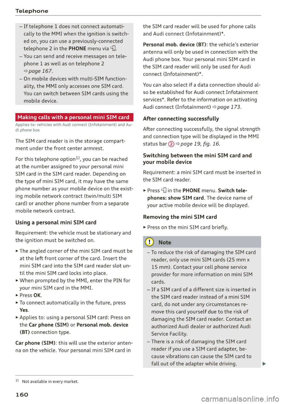 AUDI A7 2019  Owners Manual 
