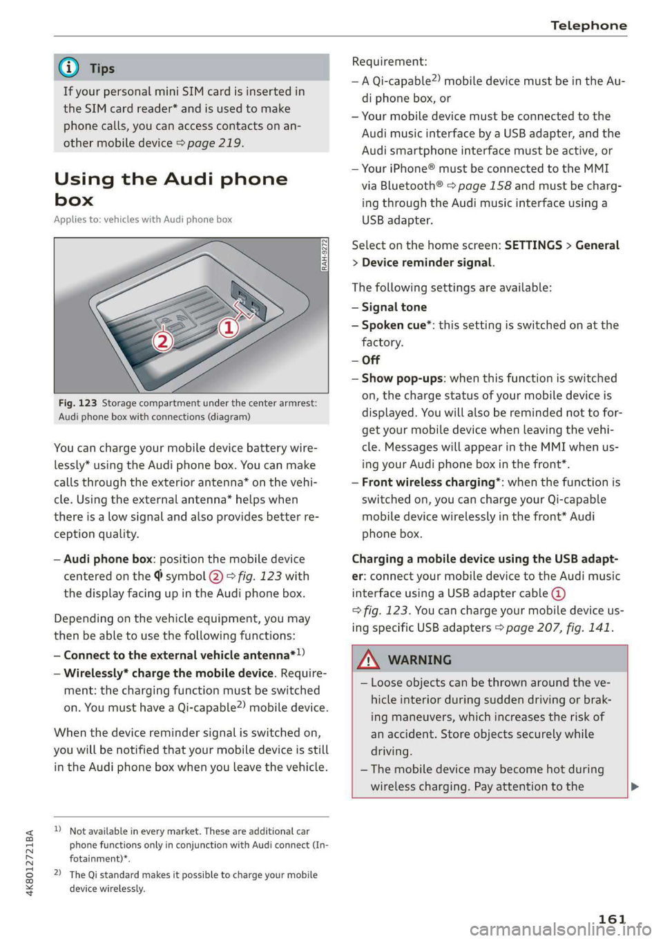 AUDI A7 2019  Owners Manual 