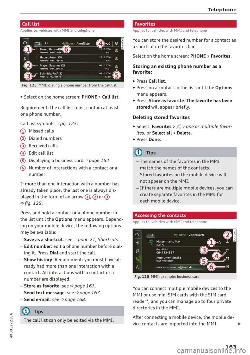AUDI A7 2019  Owners Manual 