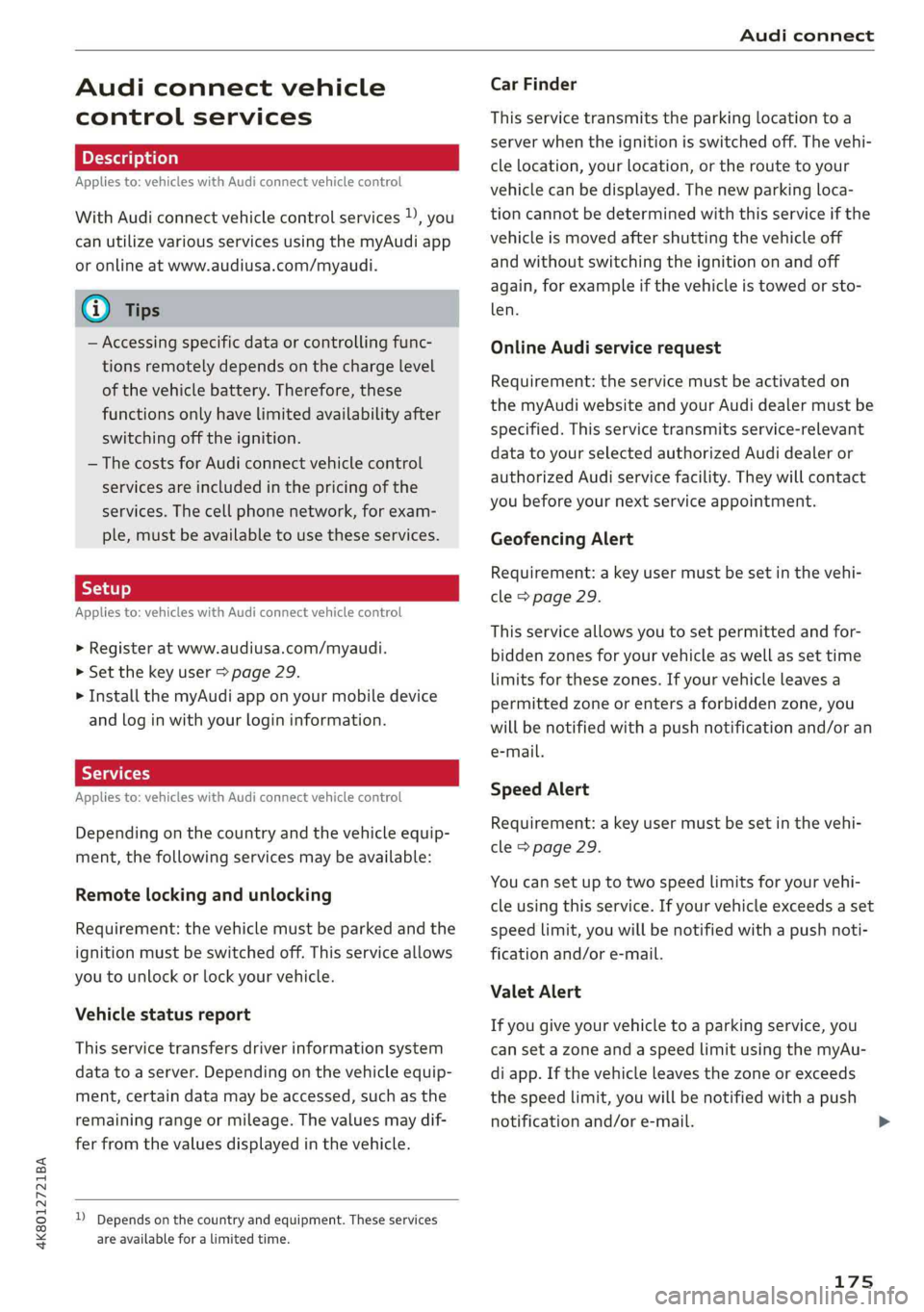 AUDI A7 2019  Owners Manual 