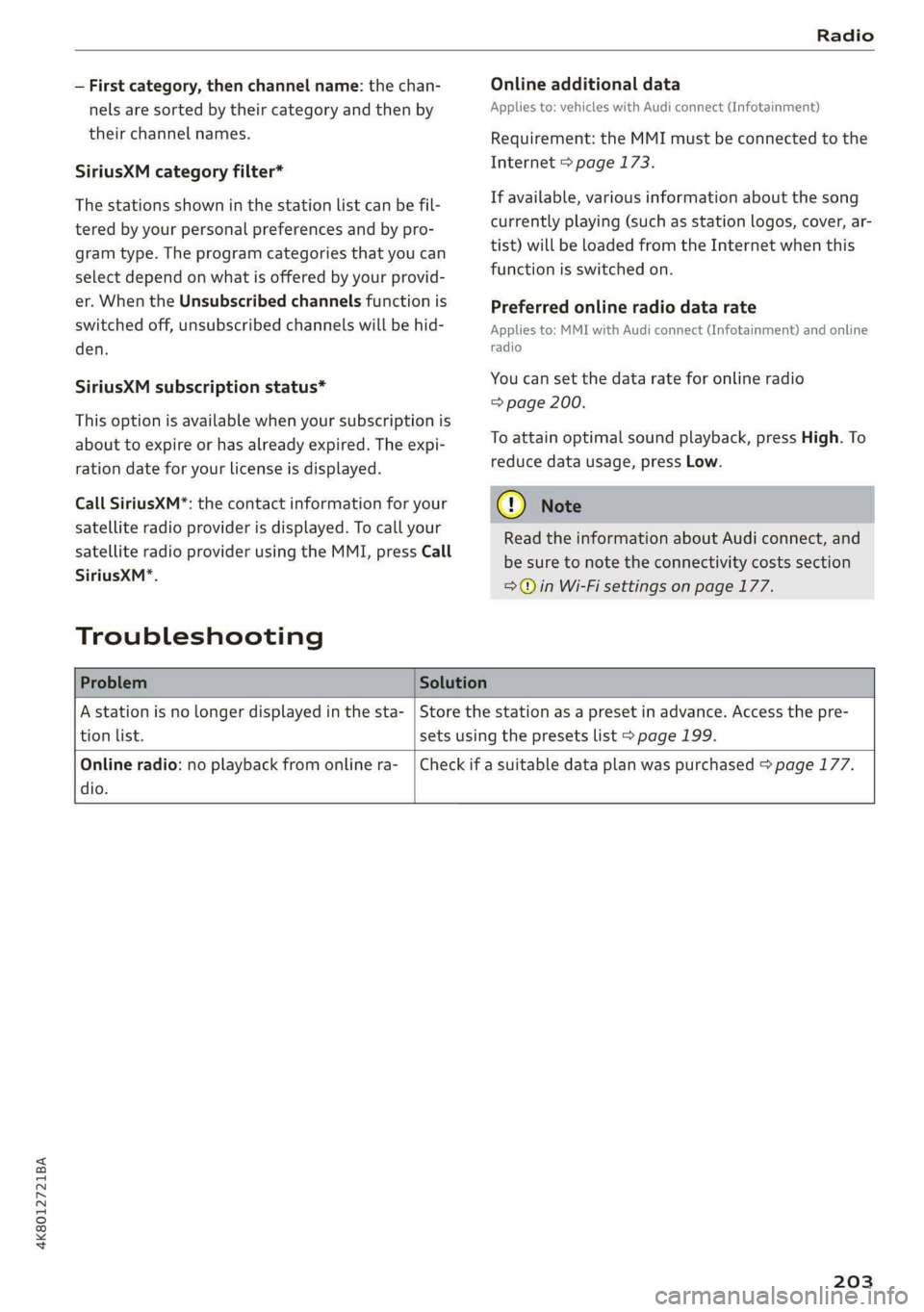 AUDI A7 2019  Owners Manual 