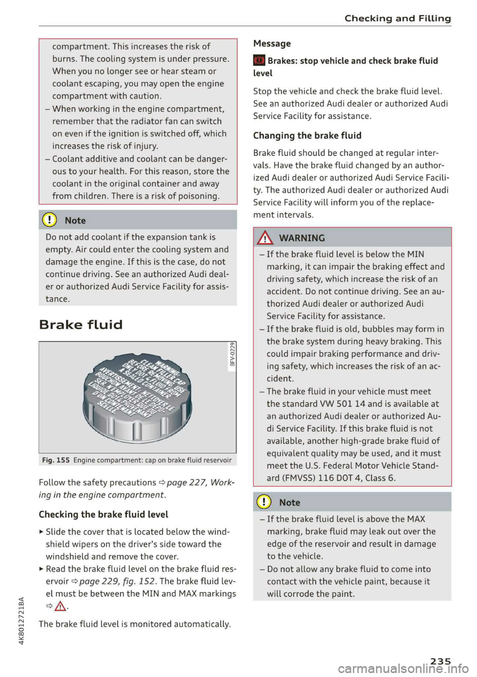 AUDI A7 2019  Owners Manual 