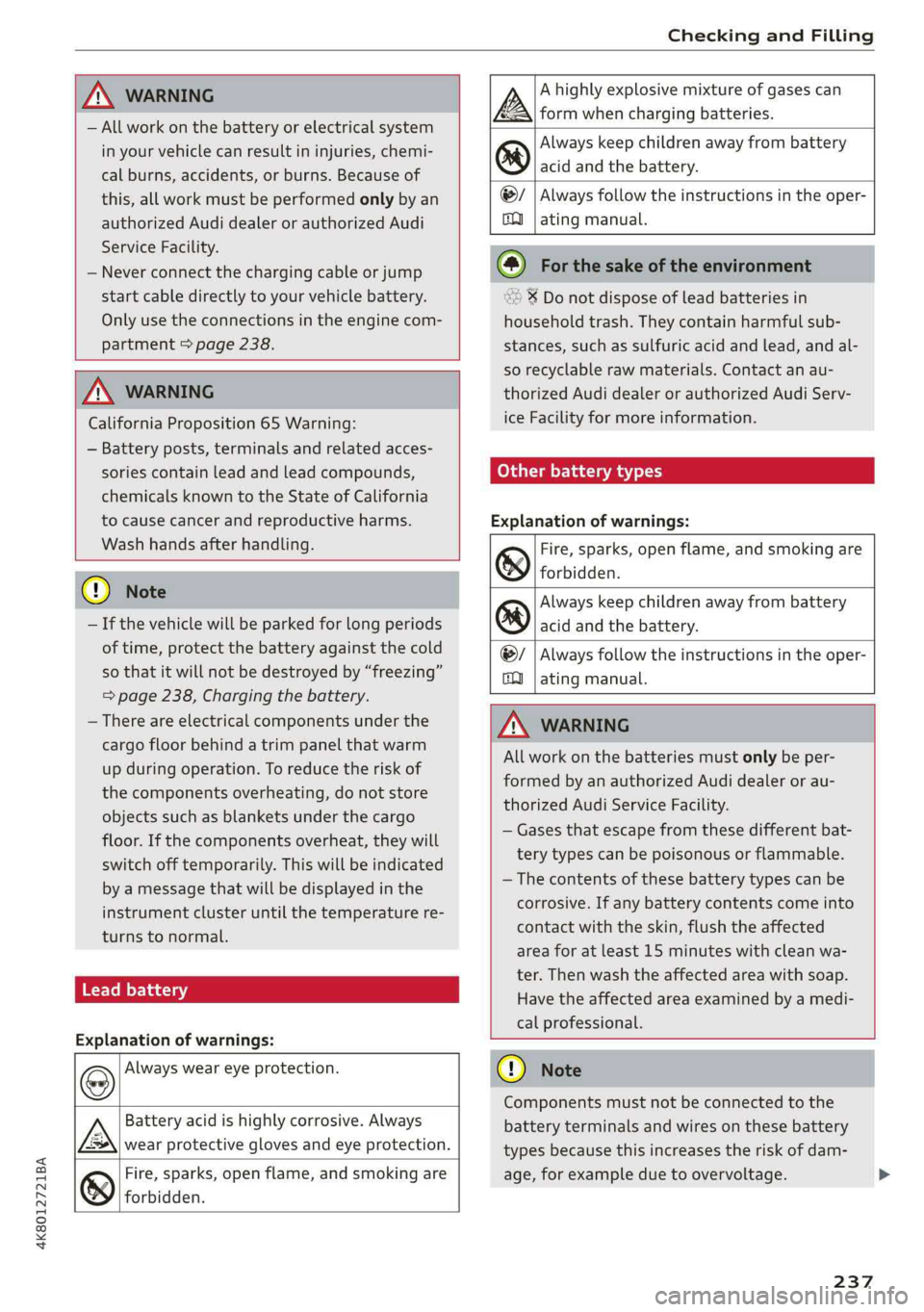 AUDI A7 2019  Owners Manual 
