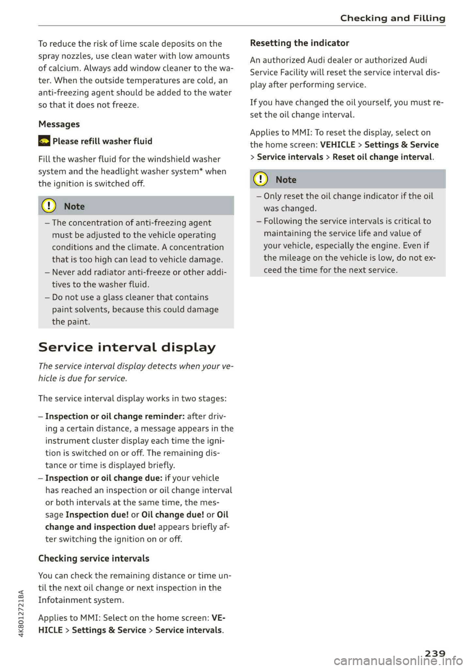 AUDI A7 2019  Owners Manual 