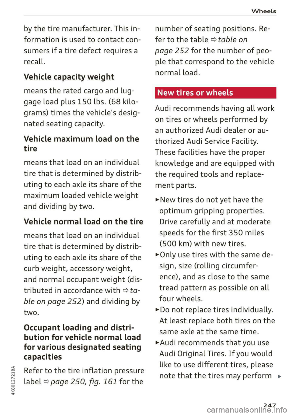 AUDI A7 2019  Owners Manual 
