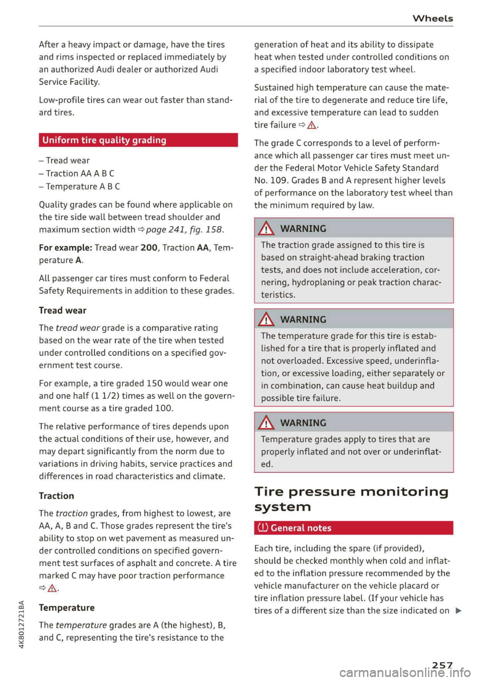 AUDI A7 2019  Owners Manual 