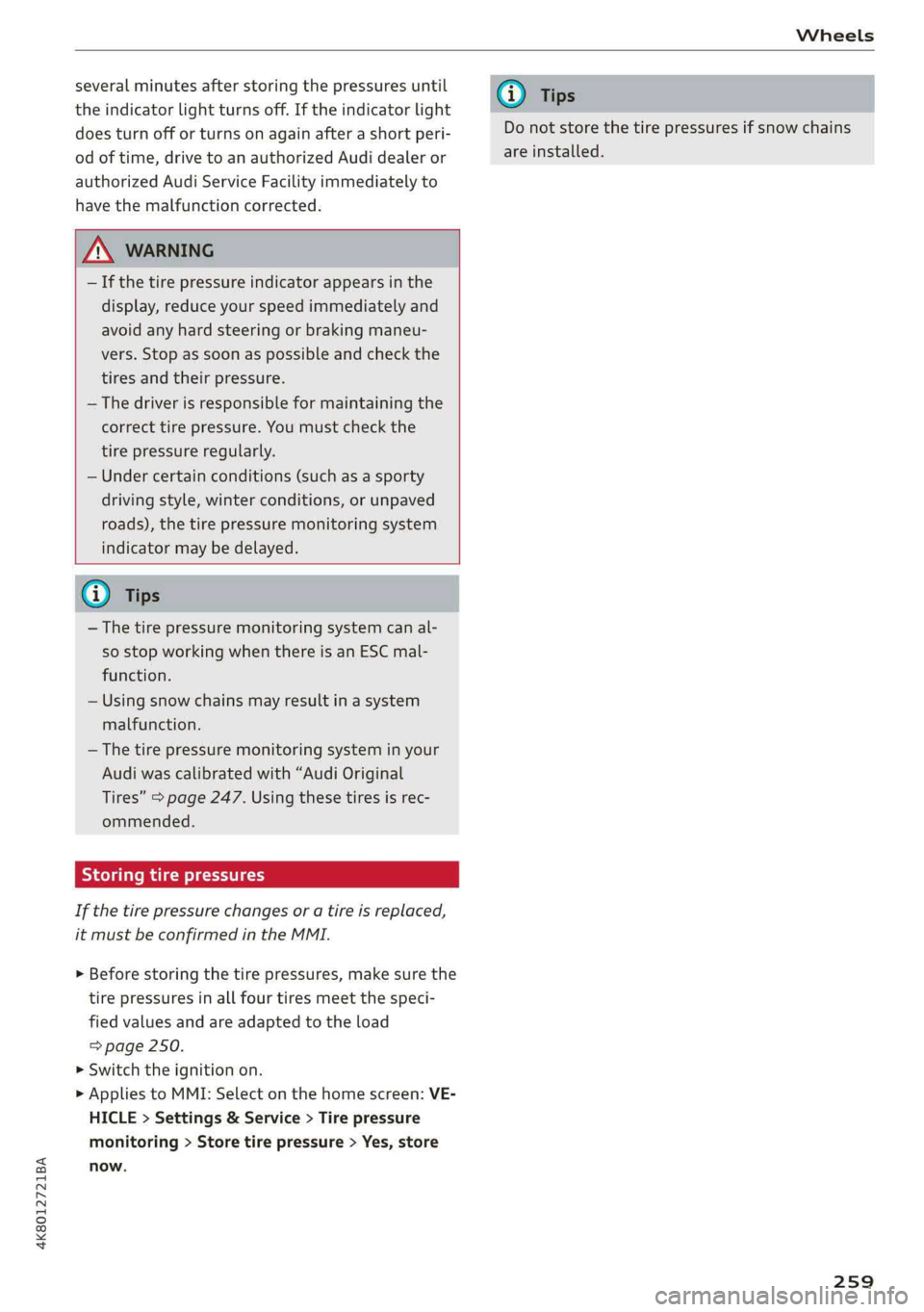 AUDI A7 2019  Owners Manual 