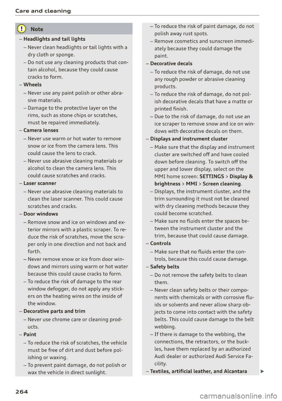 AUDI A7 2019  Owners Manual 