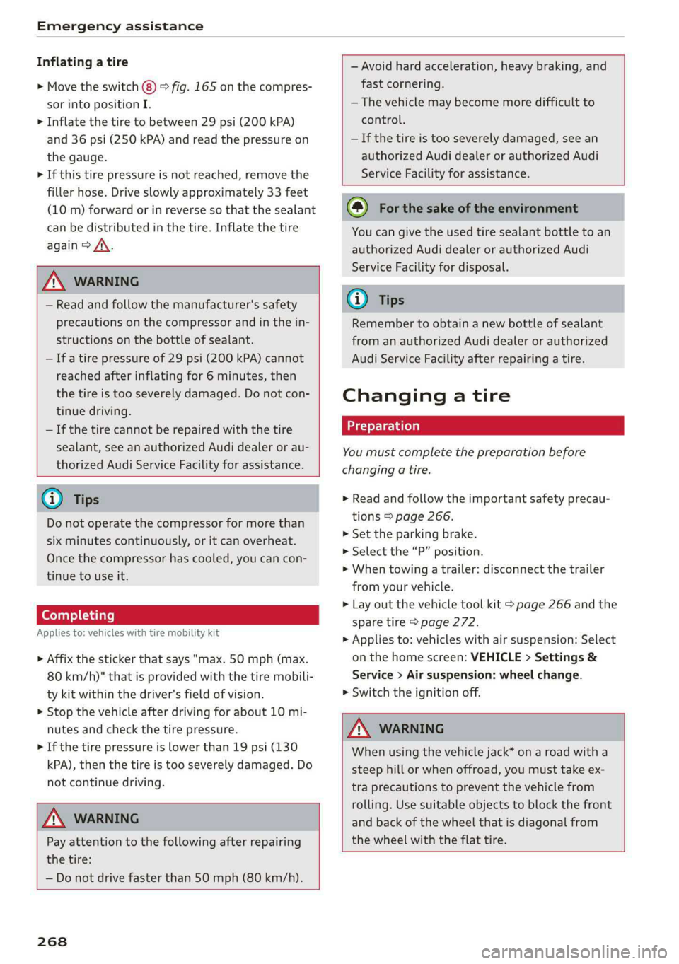 AUDI A7 2019  Owners Manual 