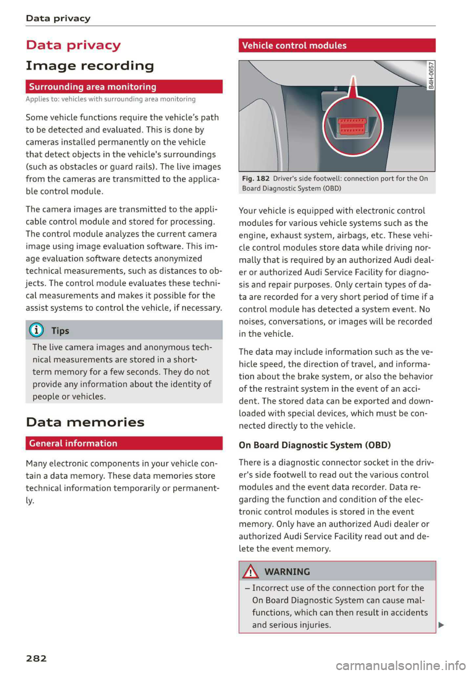 AUDI A7 2019  Owners Manual 