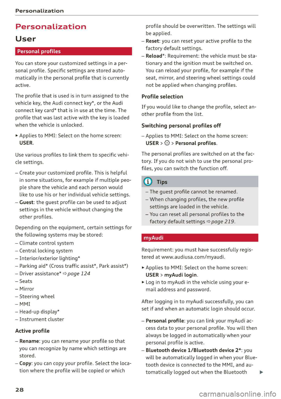 AUDI A7 2019  Owners Manual 