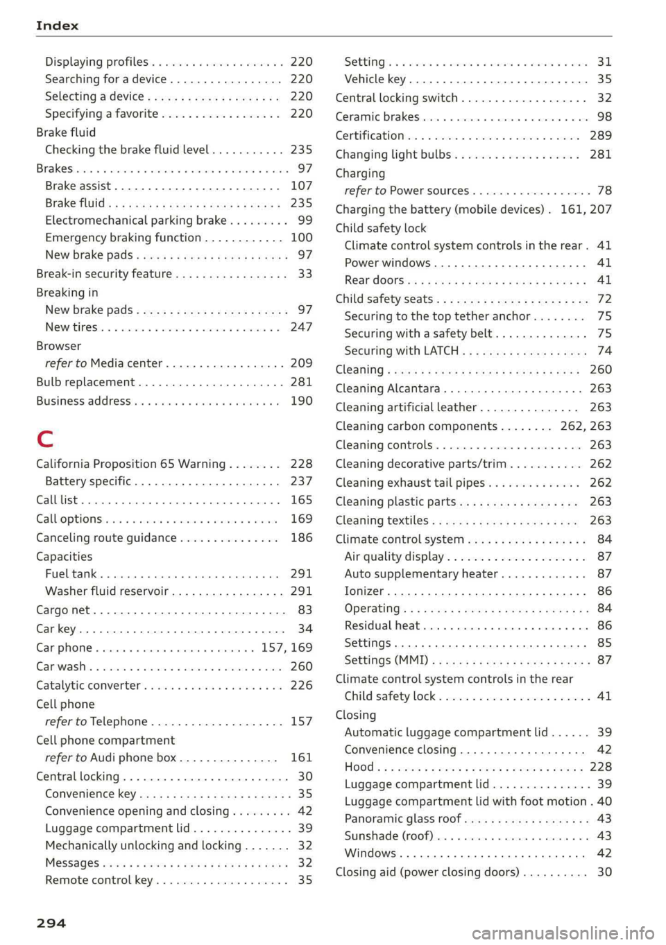 AUDI A7 2019  Owners Manual 