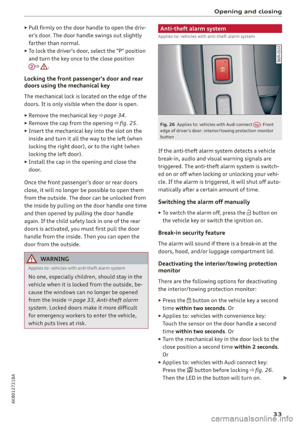 AUDI A7 2019  Owners Manual 