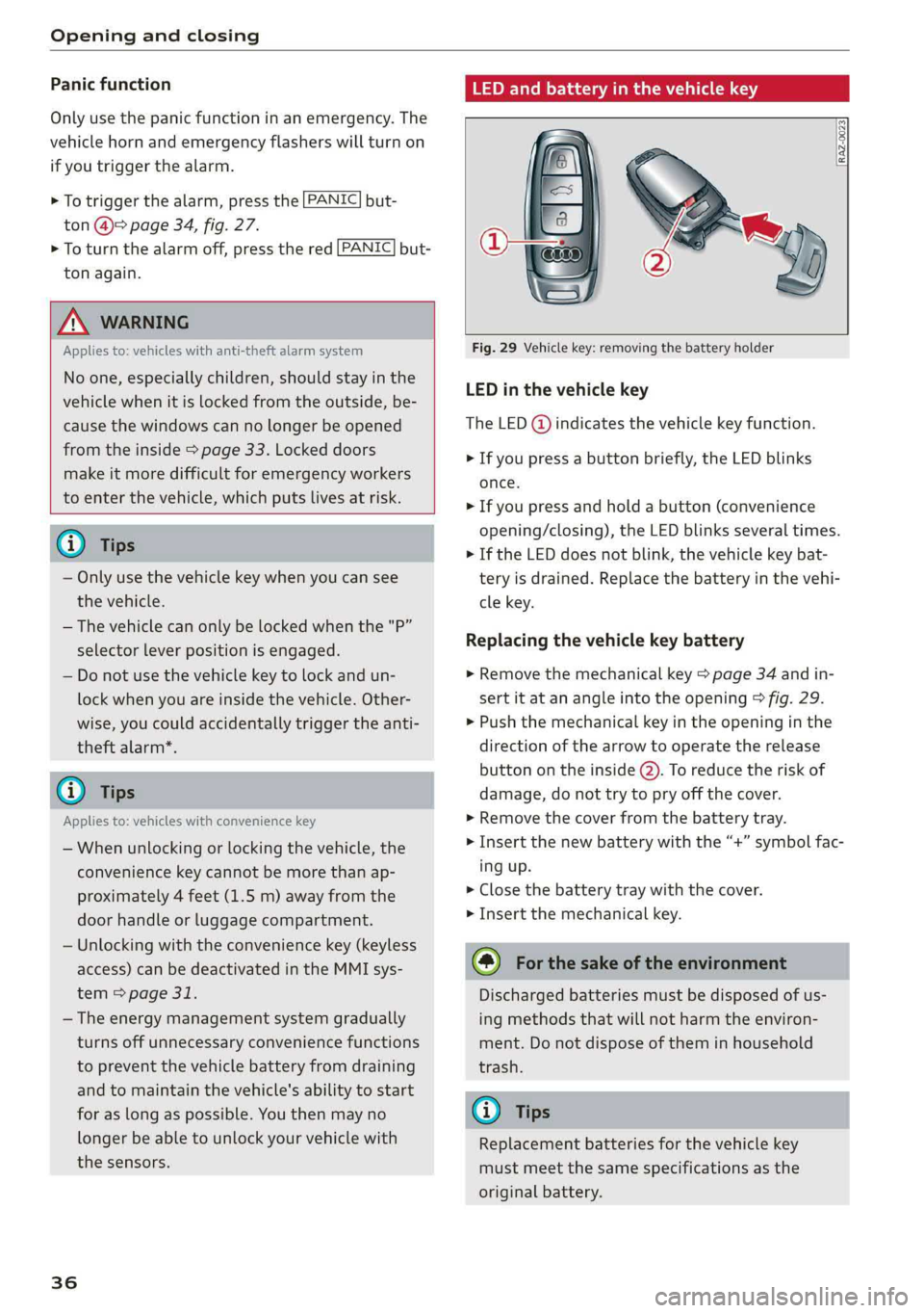 AUDI A7 2019  Owners Manual 