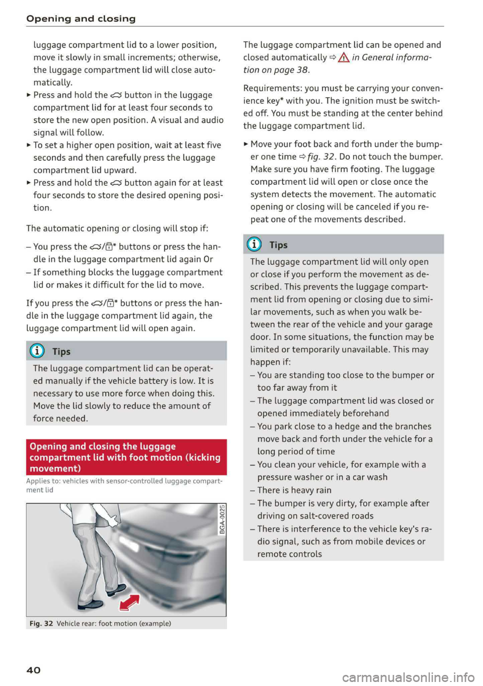 AUDI A7 2019  Owners Manual 