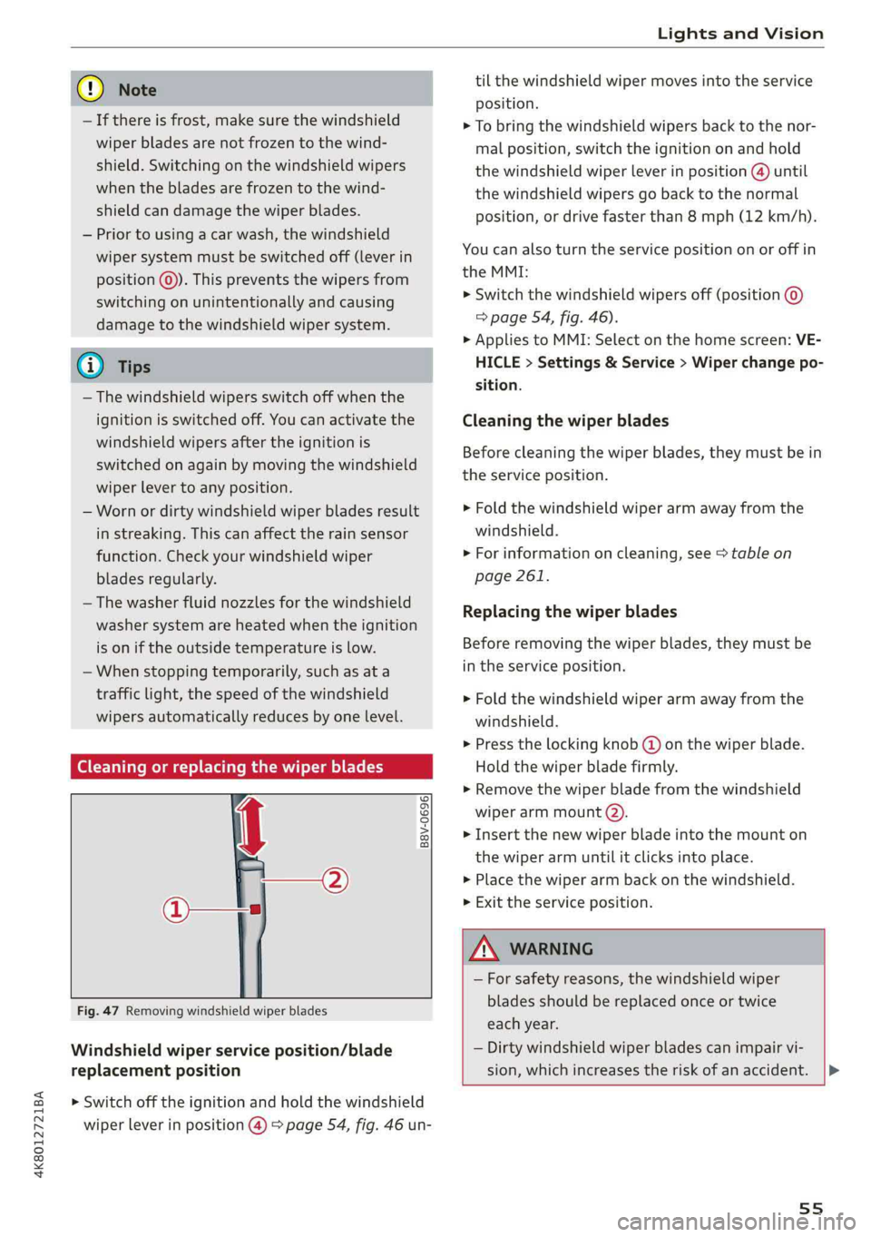 AUDI A7 2019  Owners Manual 