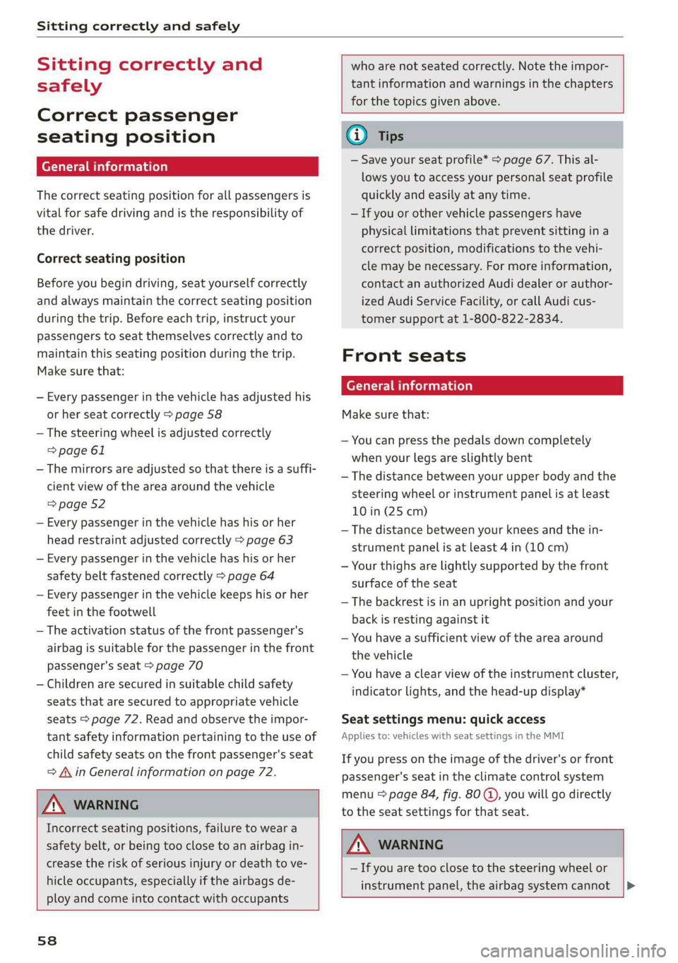 AUDI A7 2019  Owners Manual 