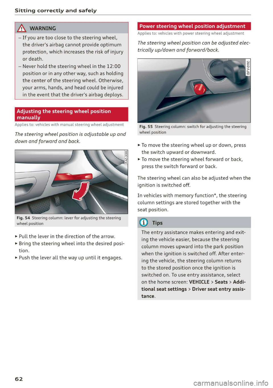 AUDI A7 2019  Owners Manual 