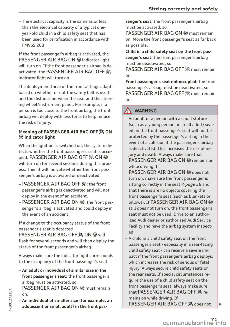 AUDI A7 2019  Owners Manual 