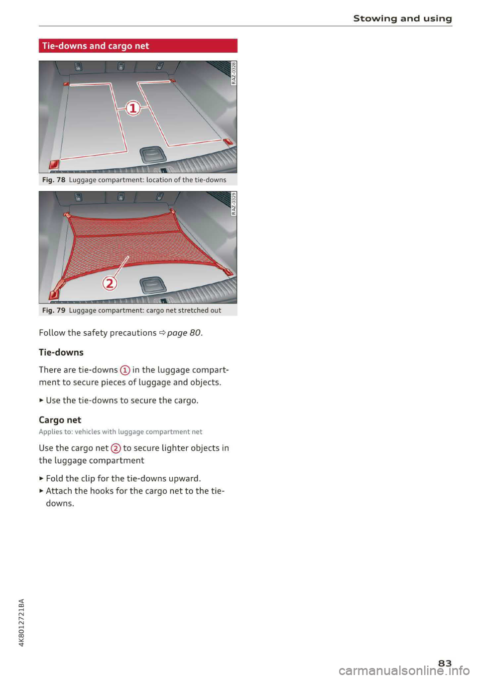 AUDI A7 2019  Owners Manual 