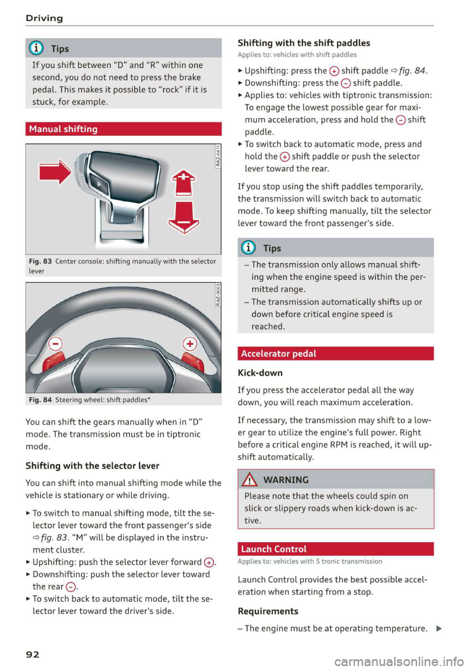 AUDI A7 2019  Owners Manual 