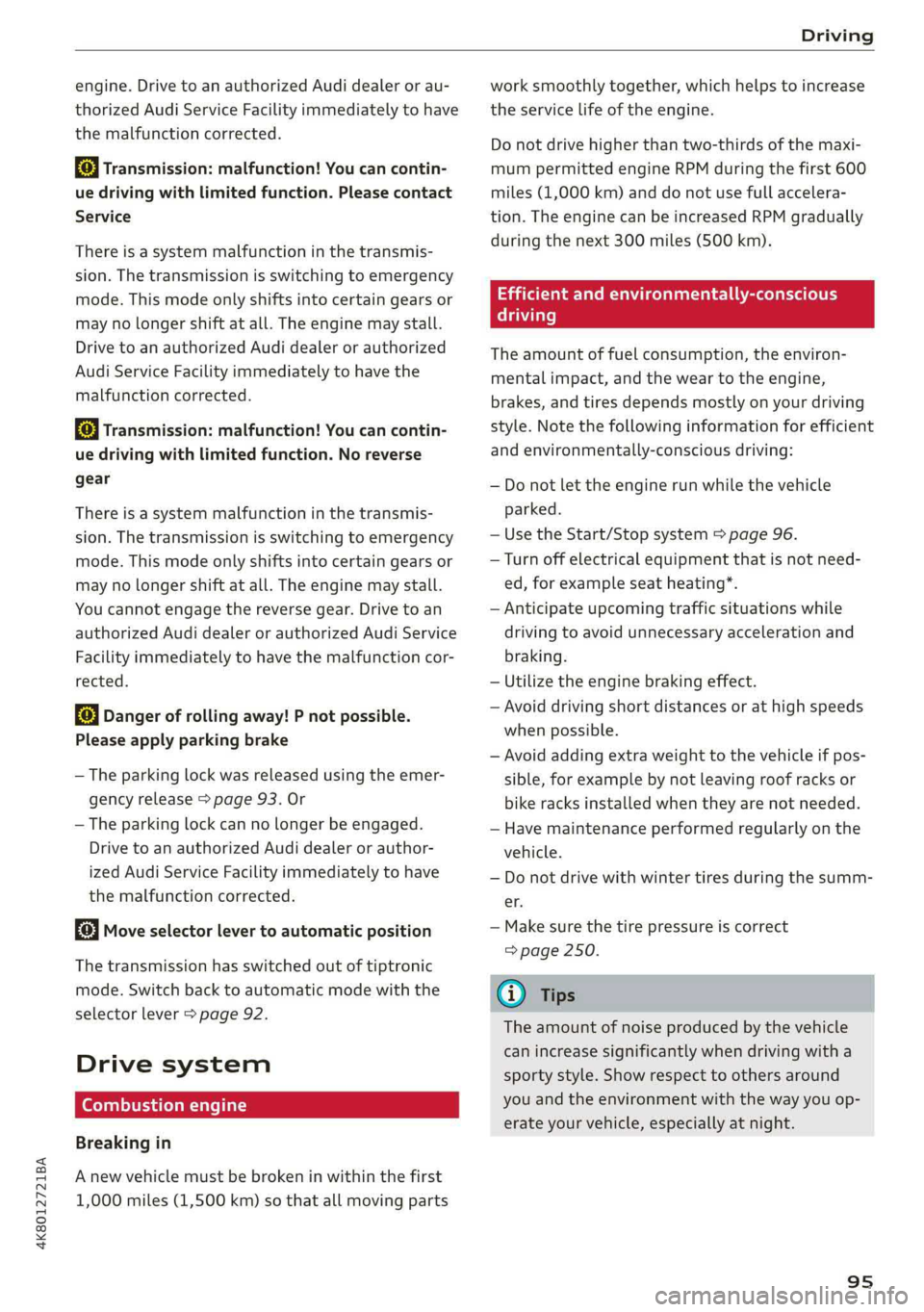 AUDI A7 2019  Owners Manual 