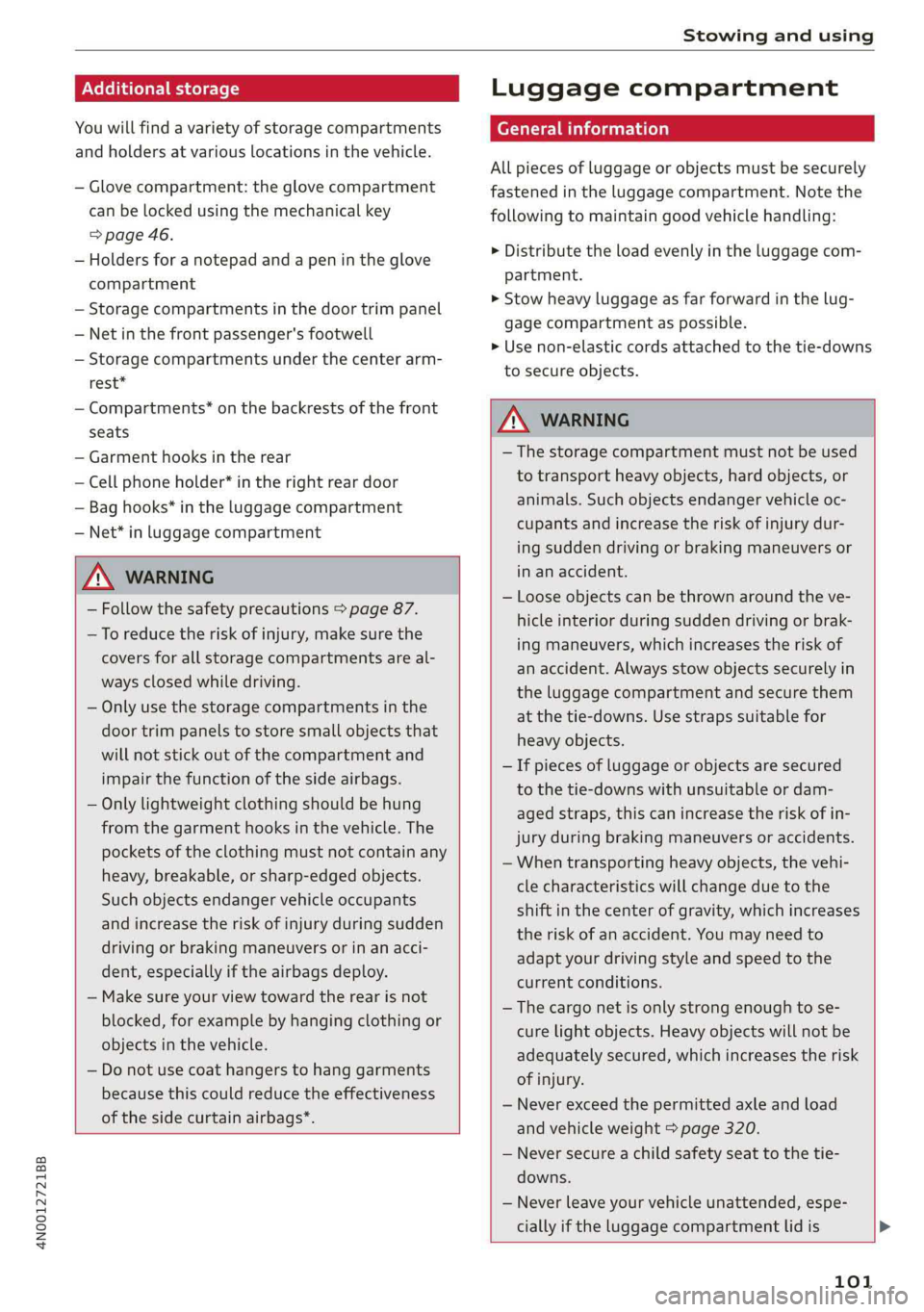 AUDI A8 2019  Owners Manual 
