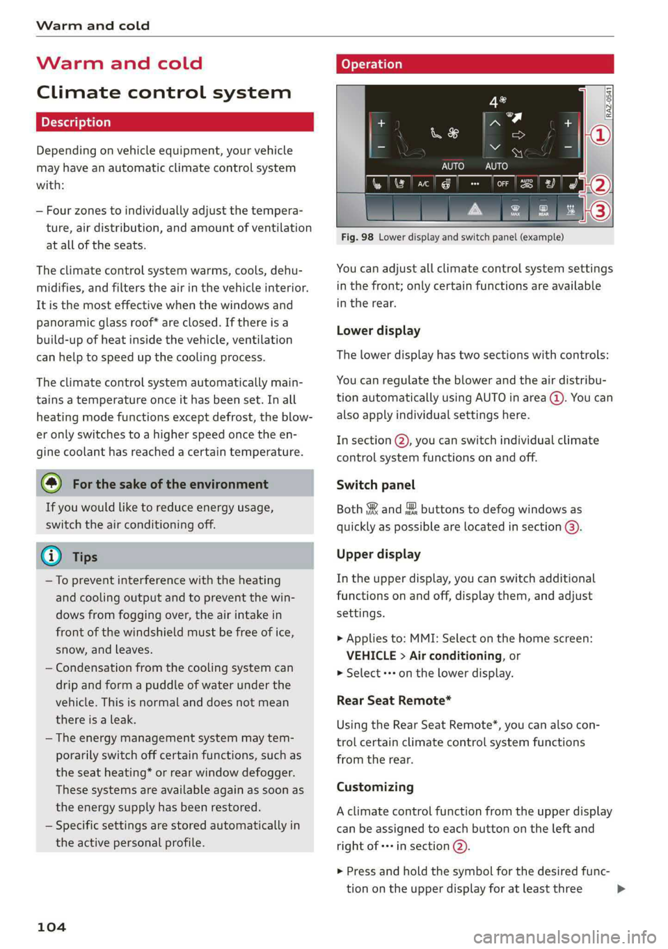 AUDI A8 2019  Owners Manual 