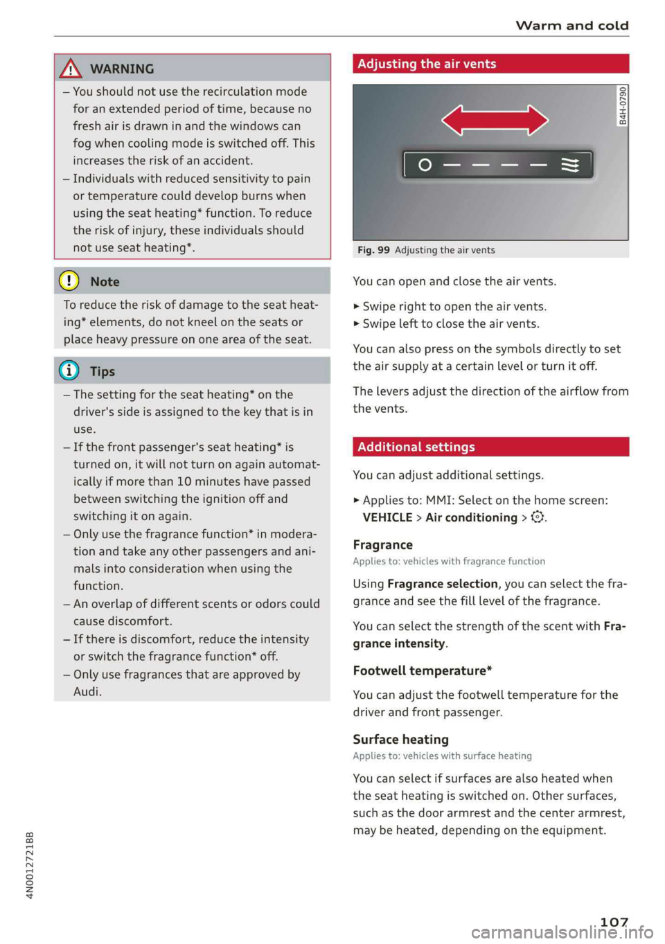 AUDI A8 2019  Owners Manual 