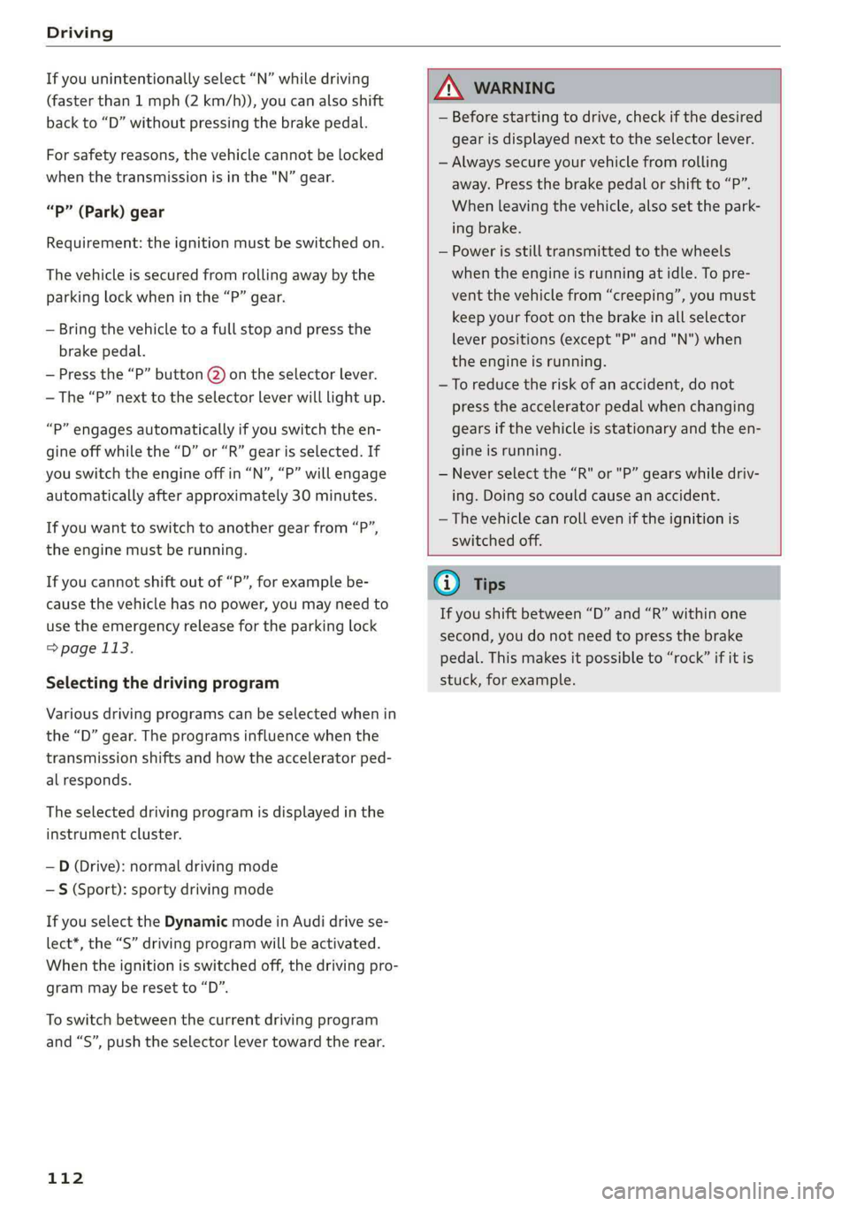 AUDI A8 2019  Owners Manual 