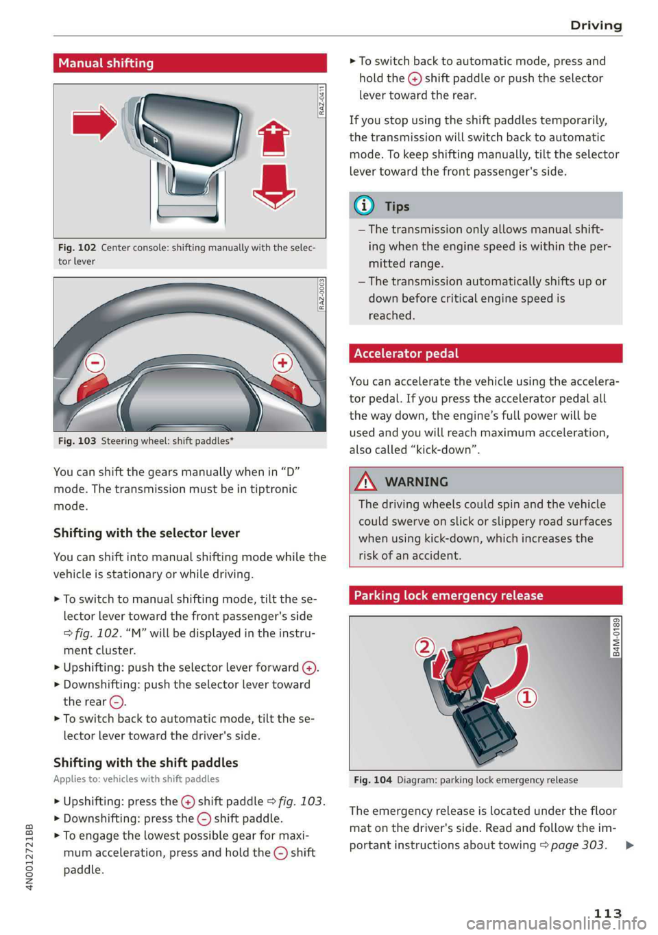 AUDI A8 2019  Owners Manual 