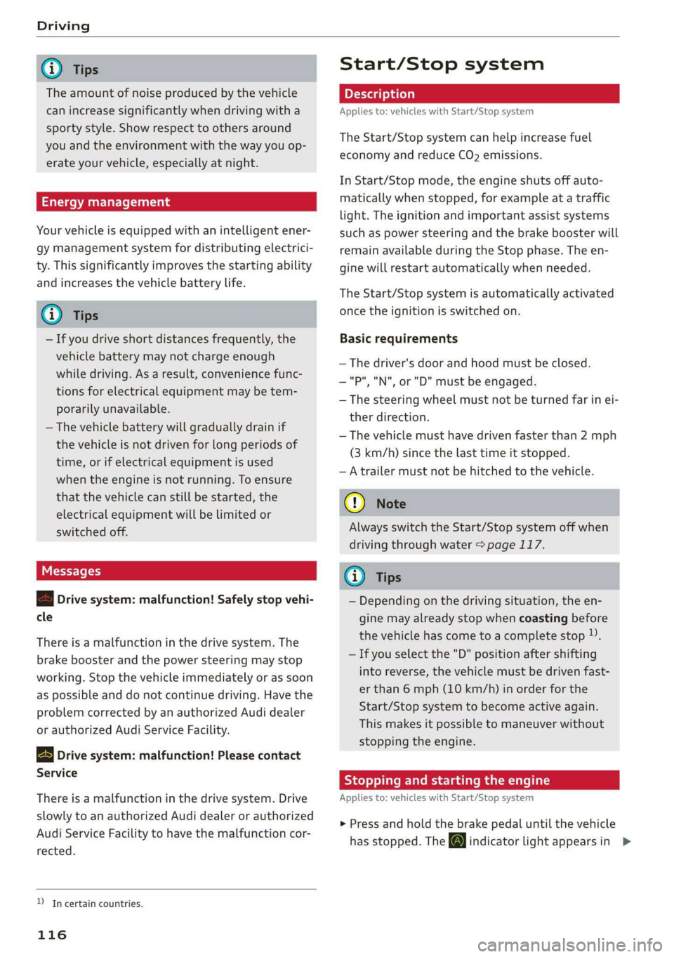 AUDI A8 2019  Owners Manual 